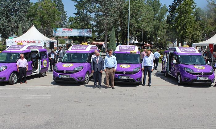 MOR TAKSİ UYGULAMASI HAYATA GEÇTİ