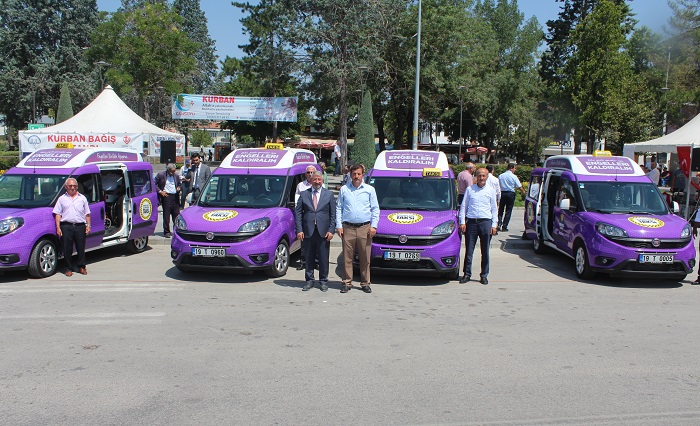 MOR TAKSİ UYGULAMASI HAYATA GEÇTİ