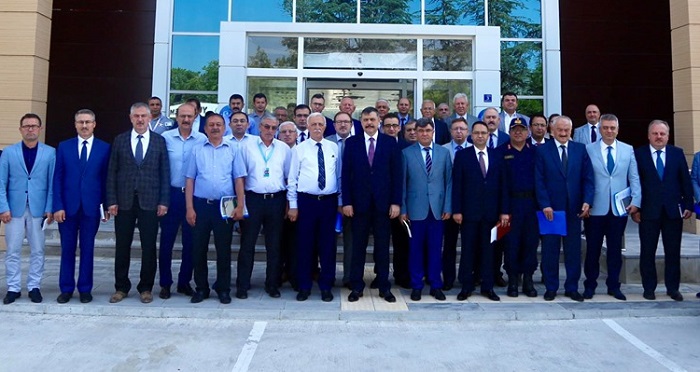 İL İDARE ŞUBE BAŞKANLARI TOPLANDI