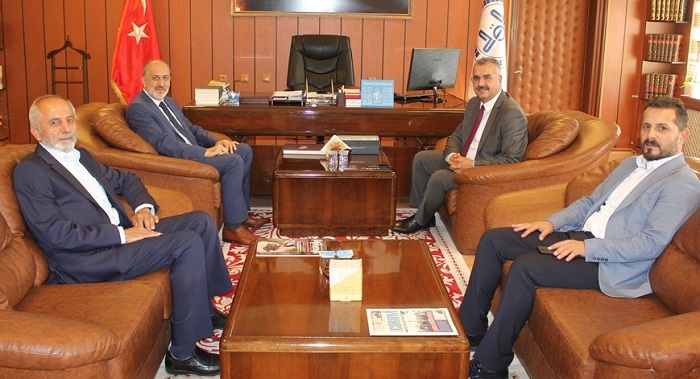 AK PARTİ’DEN MÜFTÜ BİÇER’E ZİYARET