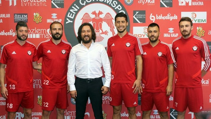 ÇORUMSPOR’DA YENİ TRANSFERLER TANITILDI