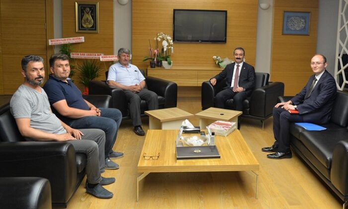 LEBLEBİ SEKTÖRÜNDEN TEŞEKKÜR ZİYARETİ