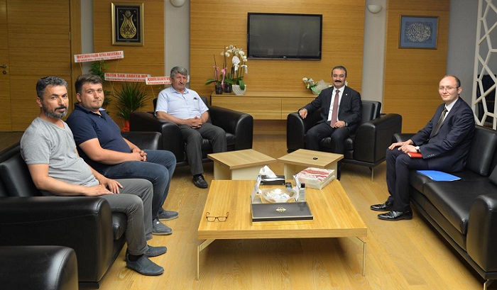 LEBLEBİ SEKTÖRÜNDEN TEŞEKKÜR ZİYARETİ