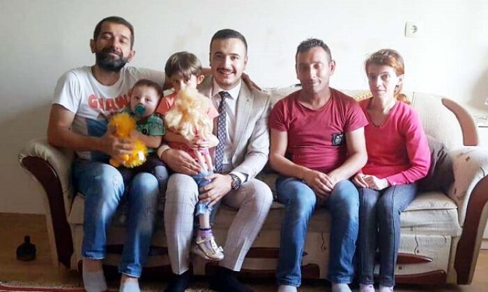 YARDIMA MUHTAÇ AİLEYE ZİYARET