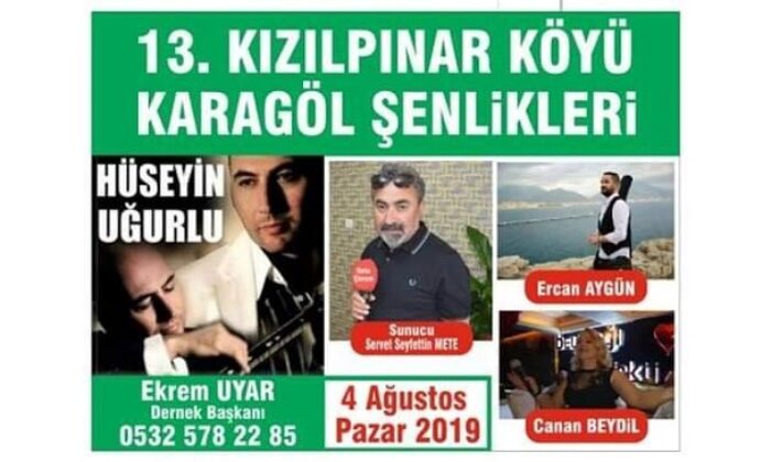 KIZILPINAR KÖYÜNDE FASÜLYE ŞENLİĞİ