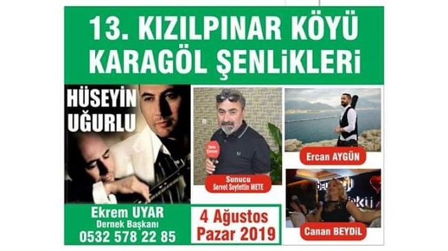 KIZILPINAR KÖYÜNDE FASÜLYE ŞENLİĞİ