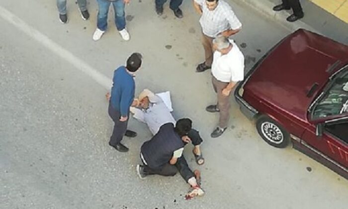 AYAĞININ ÜZERİNDEN TIR GEÇTİ