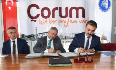 ÇORUM İÇİN BİR PROJEM VARDA İMZALAR ATILDI