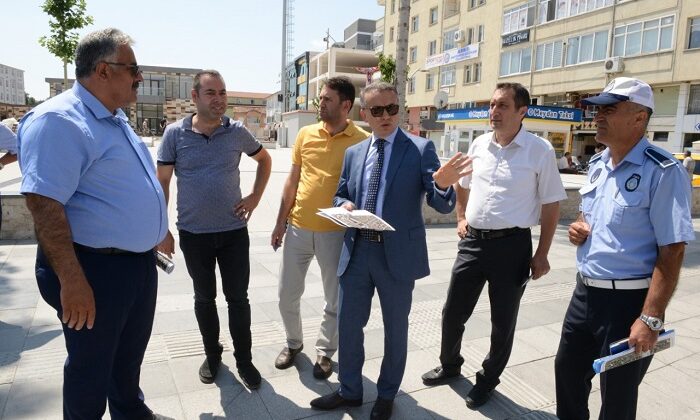 TRAFİK KOMİSYONU YAYA GEÇİŞLERİNİ İNCELEDİ
