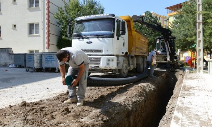 AKKENT VE GÜLABİBEY’DE ASFALT ÇALIŞMASI