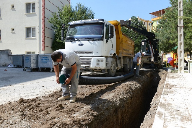 AKKENT VE GÜLABİBEY’DE ASFALT ÇALIŞMASI