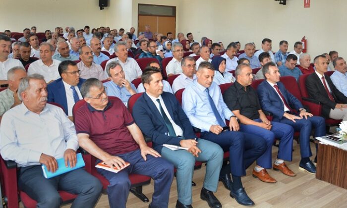 MERKEZ OKUL MÜDÜRLERİ TOPLANTISI YAPILDI