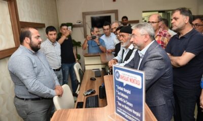 TAHSİLAT MERKEZLERİNİN AÇILIŞ YAPILDI