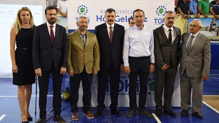 EMEKLİLERİN TOKİ ÇEKİLİŞİ YAPILDI