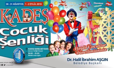 BELEDİYE KADEŞ ÇOCUK ŞENLİĞİ DÜZENLİYOR