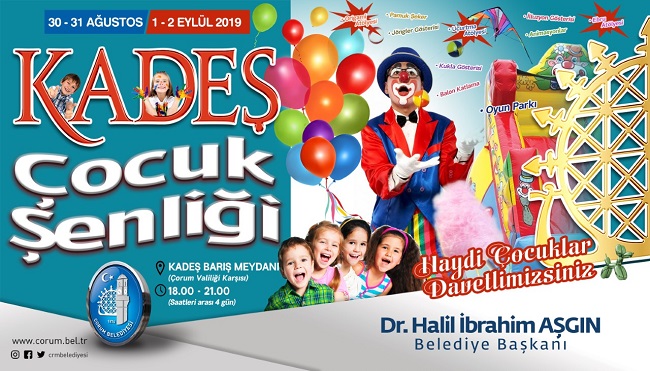 BELEDİYE KADEŞ ÇOCUK ŞENLİĞİ DÜZENLİYOR