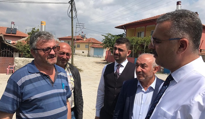 YUSUF AHLATCI’DAN KÖY ZİYARETLERİ