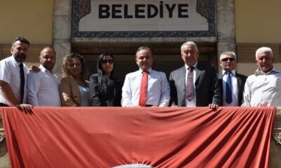 KIBRIS HEYETİNDEN BELEDİYE’YE ZİYARET