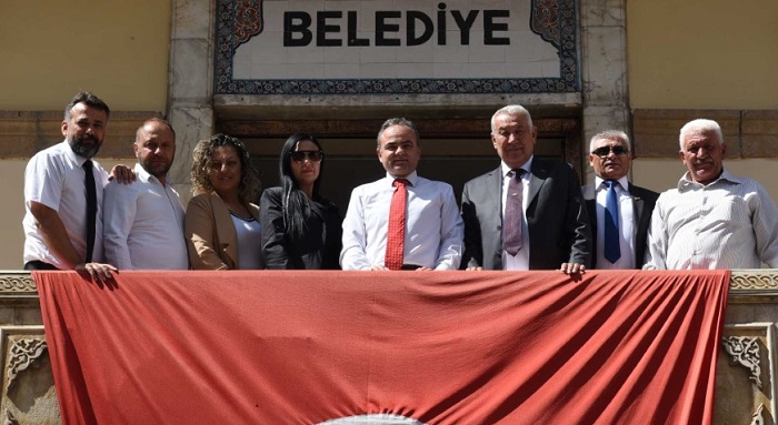 KIBRIS HEYETİNDEN BELEDİYE’YE ZİYARET
