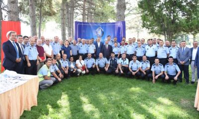 AŞGIN ZABITALARLA BİR ARAYA GELDİ