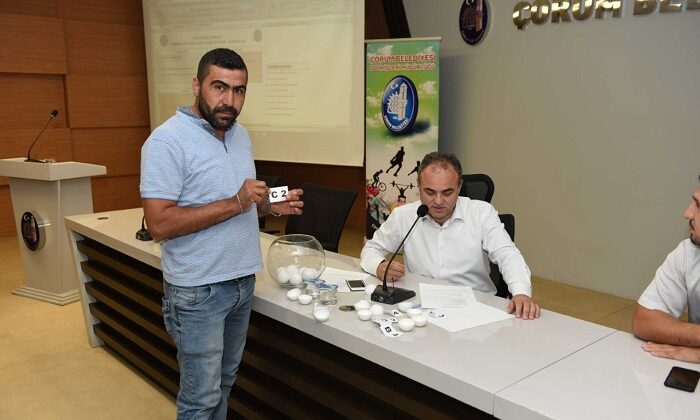 FUTBOL TURNUVASINDA GRUPLAR BELLİ OLDU
