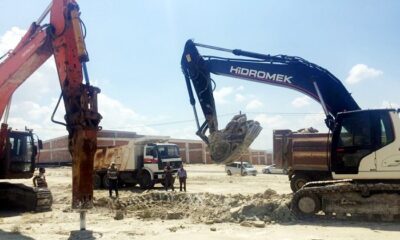 116 İŞYERİNİN KABA İNŞAATI TAMAMLANDI