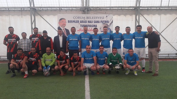 BELEDİYE’DE FUTBOL TURNUVASI BAŞLADI
