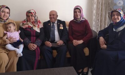 KIBRIS GAZİLERİNE SÜRPRİZ ZİYARET