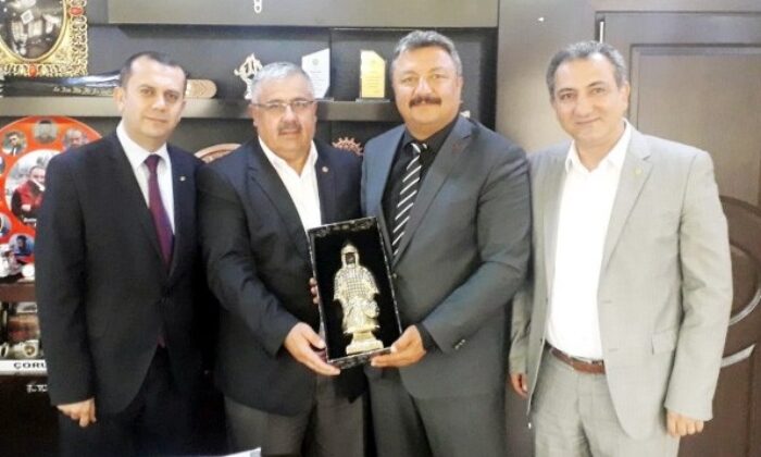 MURAT KOLCU’DA ÇESOB’A VEDA ZİYARETİ