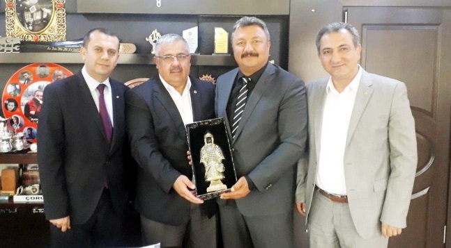 MURAT KOLCU’DA ÇESOB’A VEDA ZİYARETİ