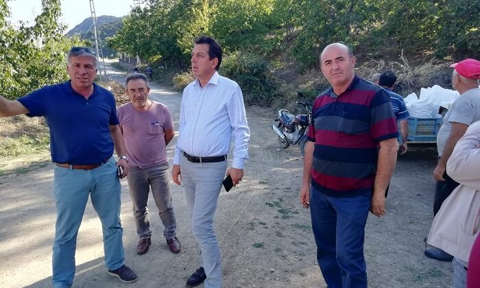 BAŞKAN ASFALT ÇALIŞMALARINI İNCELEDİ