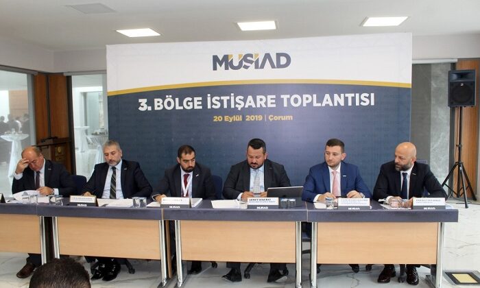 ÇORUM SANAYİSİ BU TOPLANTIDA TANITILDI