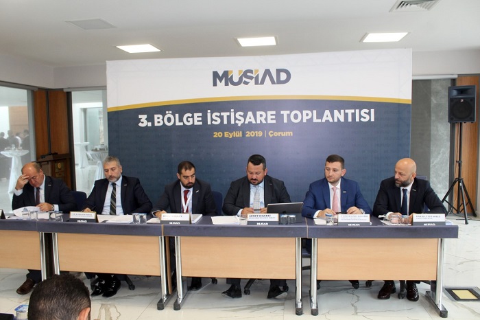 ÇORUM SANAYİSİ BU TOPLANTIDA TANITILDI