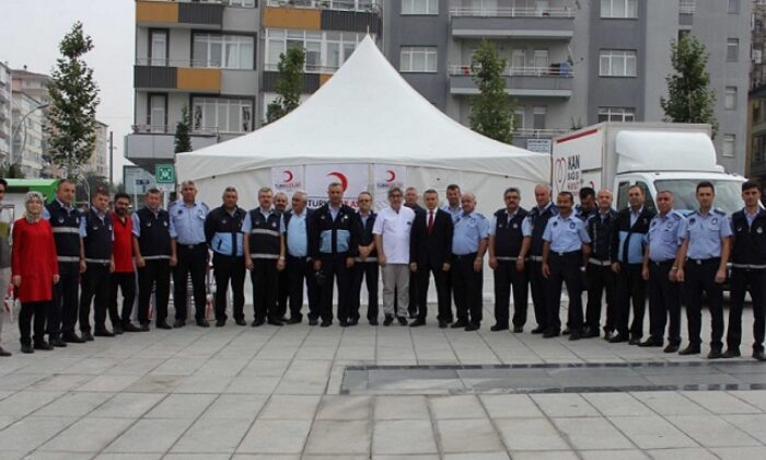 ÇORUM ZABITASINDAN KAN BAĞIŞI
