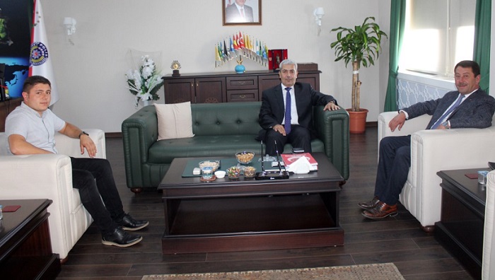 ŞOFÖRLER ODASINDAN PROTOKOLE ZİYARET