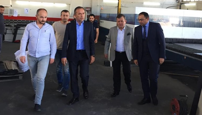 SANAYİ ESNAFINI ZİYARET ETTİLER