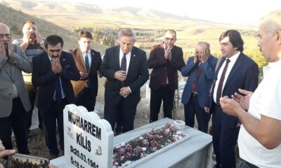 ŞEHİT POLİSİN MEZARINI ZİYARET ETTİLER