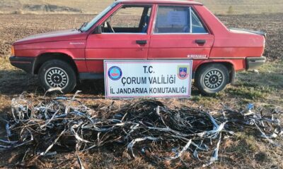 JANDARMA HIRSIZI KISKIVRAK YAKALADI
