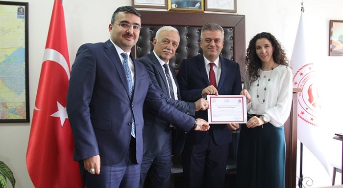 ERİŞİLEBİLİRLİK BELGESİ TESLİM EDİLDİ