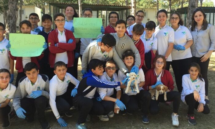 HAYVAN BARINAĞINI ZİYARET ETTİLER