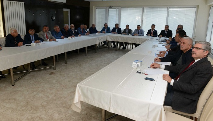 MUHTARLARLA TOPLU TAŞIMA TOPLANTISI