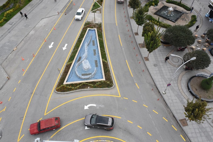 SAAT KULESİ ETRAFINDA TRAFİK DÜZENLEMESİ