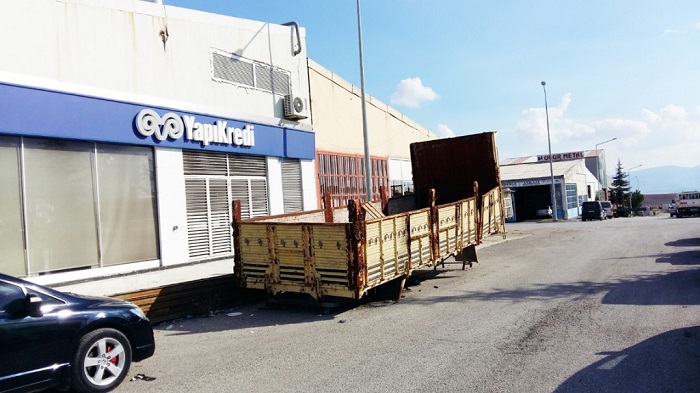 SANAYİDE TÜM HURDA ARAÇLAR KALDIRILACAK