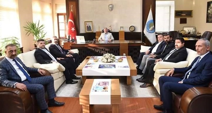 MHP’DEN BAŞKAN AŞGIN’A ZİYARET