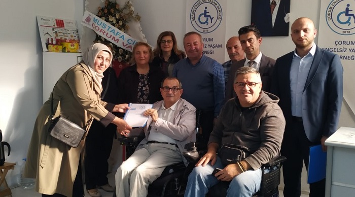ENGELLİLERİN SORUNLARI GÖRÜŞÜLDÜ