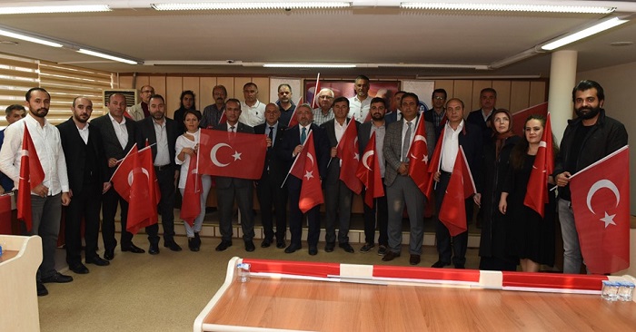 BELEDİYE MECLİSİNDEN HAREKATA DESTEK