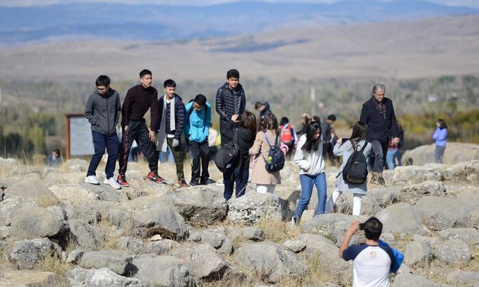 OLİMPİYAT ÇOCUKLARI HATTUŞA’YI GEZDİ