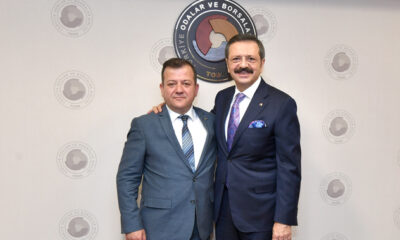 HİSARCIKLIOĞLU’NU ZİYARET ETTİ