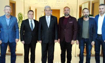 EMNİYET MÜDÜRÜNÜ ZİYARET ETTİLER