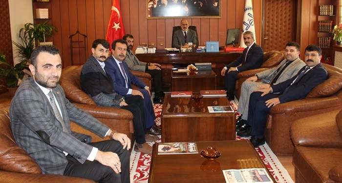 MHP’DEN MÜFTÜ BİÇER’E İADE-İ ZİYARET